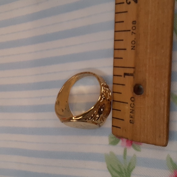 Lind Vintage Monogram Ring JRG 14KT HGE - Picture 6 of 8